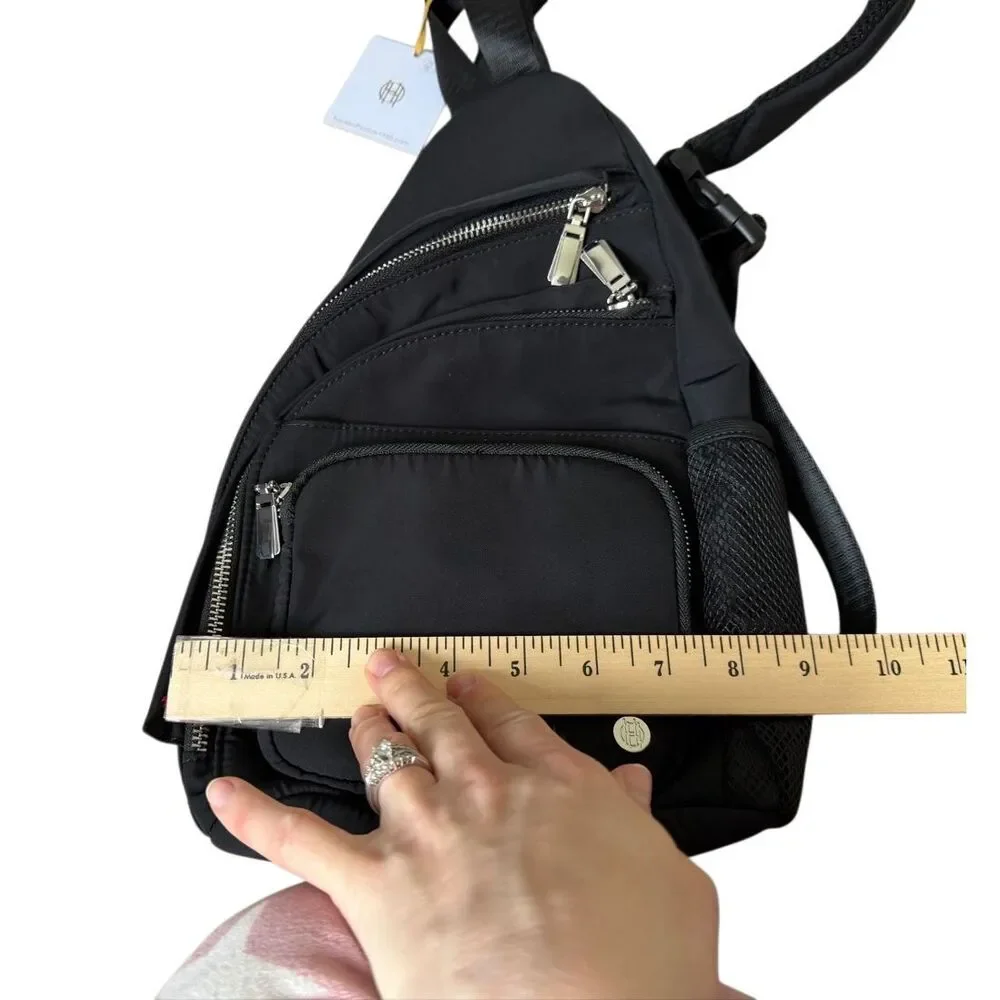 House Of‎ Harlow 1960 Sling Bag Nylon Savannah NEW Black